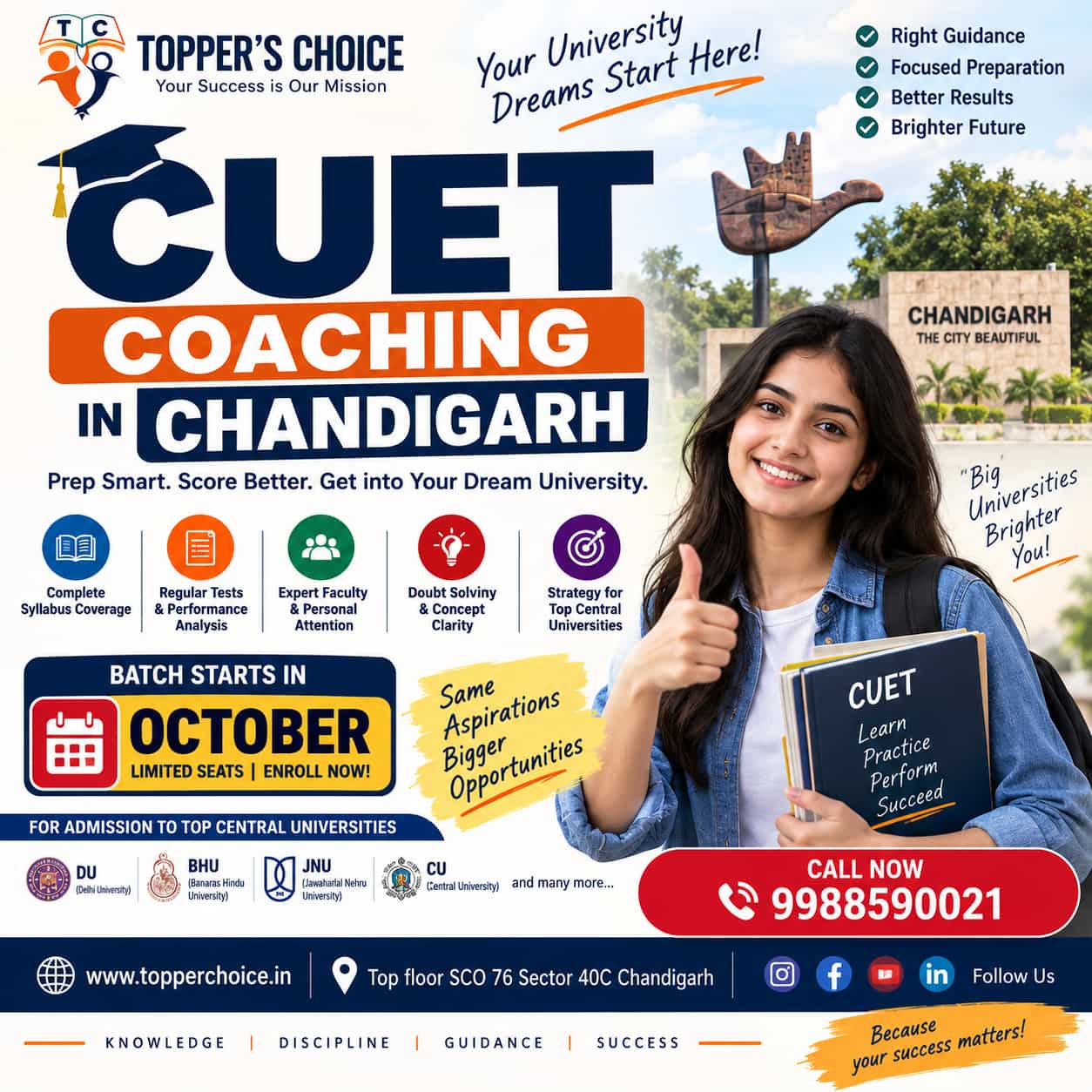 Best CUET Coaching in Chandigarh